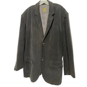 Old Navy men’s cotton suede XXL black blazer
